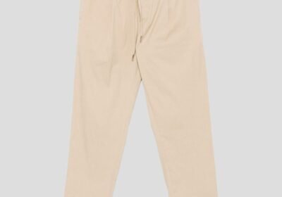 Ανδρικό-Μπεζ-Wimbledon-Eggshell-Poplin-Pants-BRIGLIA