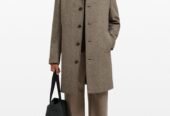 Ανδρικό Μπεζ Wool Blend Coat SELECTED HOMME