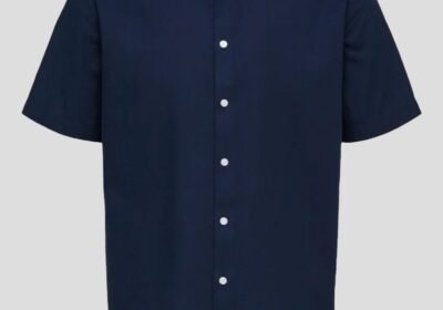 Ανδρικό-Μπλε-Blend-Shirt-SELECTED-HOMME