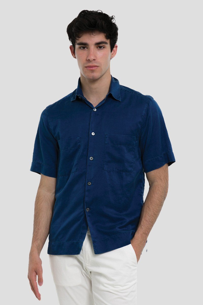 Ανδρικό-Μπλε-Blue-Legacy-Shirt-XACUS