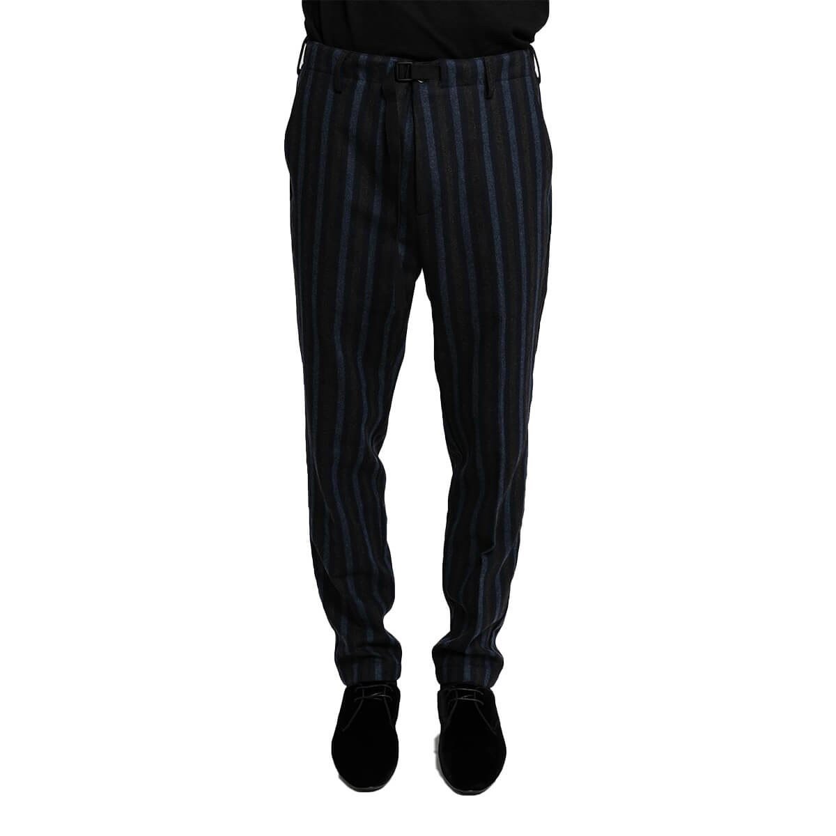 Ανδρικό-Μπλε-Buckled-Belt-Trousers-BEAUCOUP