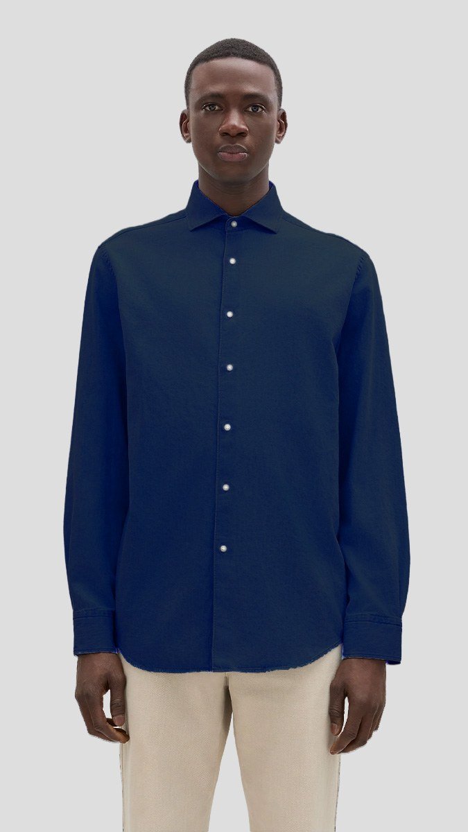 Ανδρικό Μπλε Chambray Micro Twill ASPESI