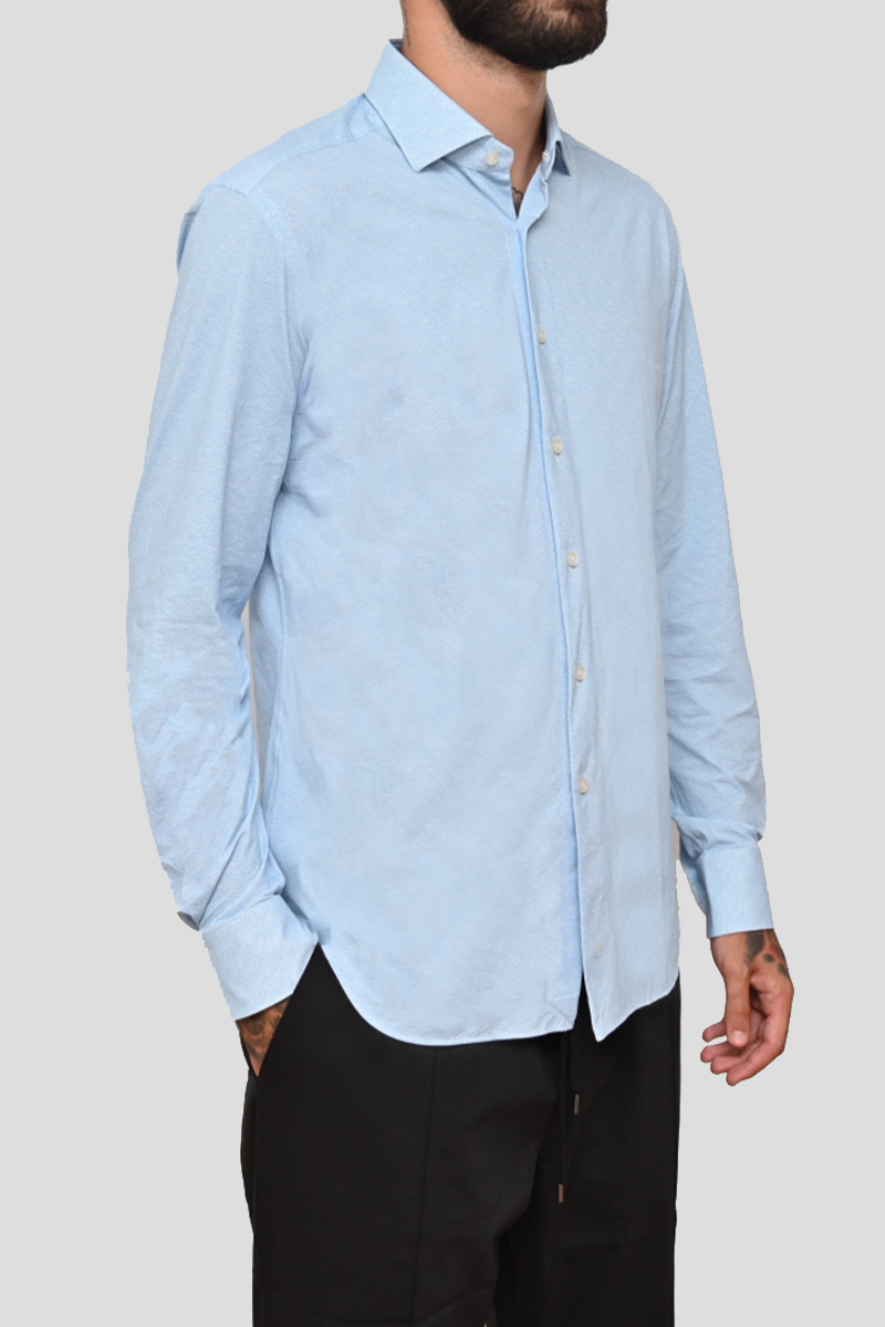 Ανδρικό Μπλε Classic Shirt In XACUS