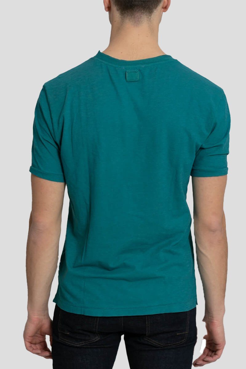 Ανδρικό Μπλε Classic T Shirt HOSIO