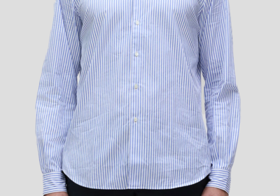 Ανδρικό-Μπλε-Comma-Cotton-Poplin-Shirt-ASPESI