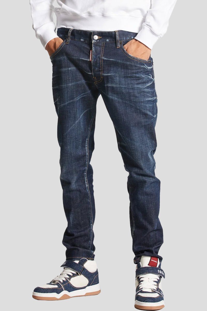 Ανδρικό Μπλε Dark Clean Wash DSQUARED