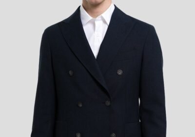 Ανδρικό-Μπλε-Double-Breasted-Black-Classic-Blazer-IVERGANO