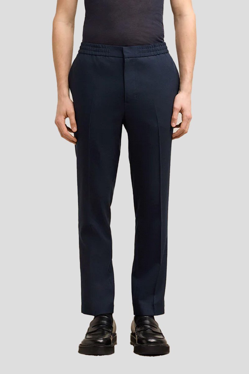 Ανδρικό Μπλε Elasticated Waist Pants AMI PARIS