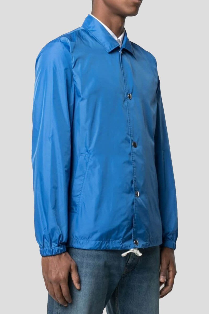 Ανδρικό Μπλε Face Print Shirt COMME DES GARÇONS SHIRT