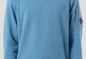 Ανδρικό Μπλε Knitted Crewneck Sweater C.P. COMPANY