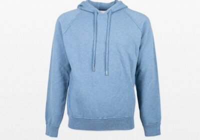 Ανδρικό-Μπλε-Knitted-Hoodie-In-Blue-39MASQ