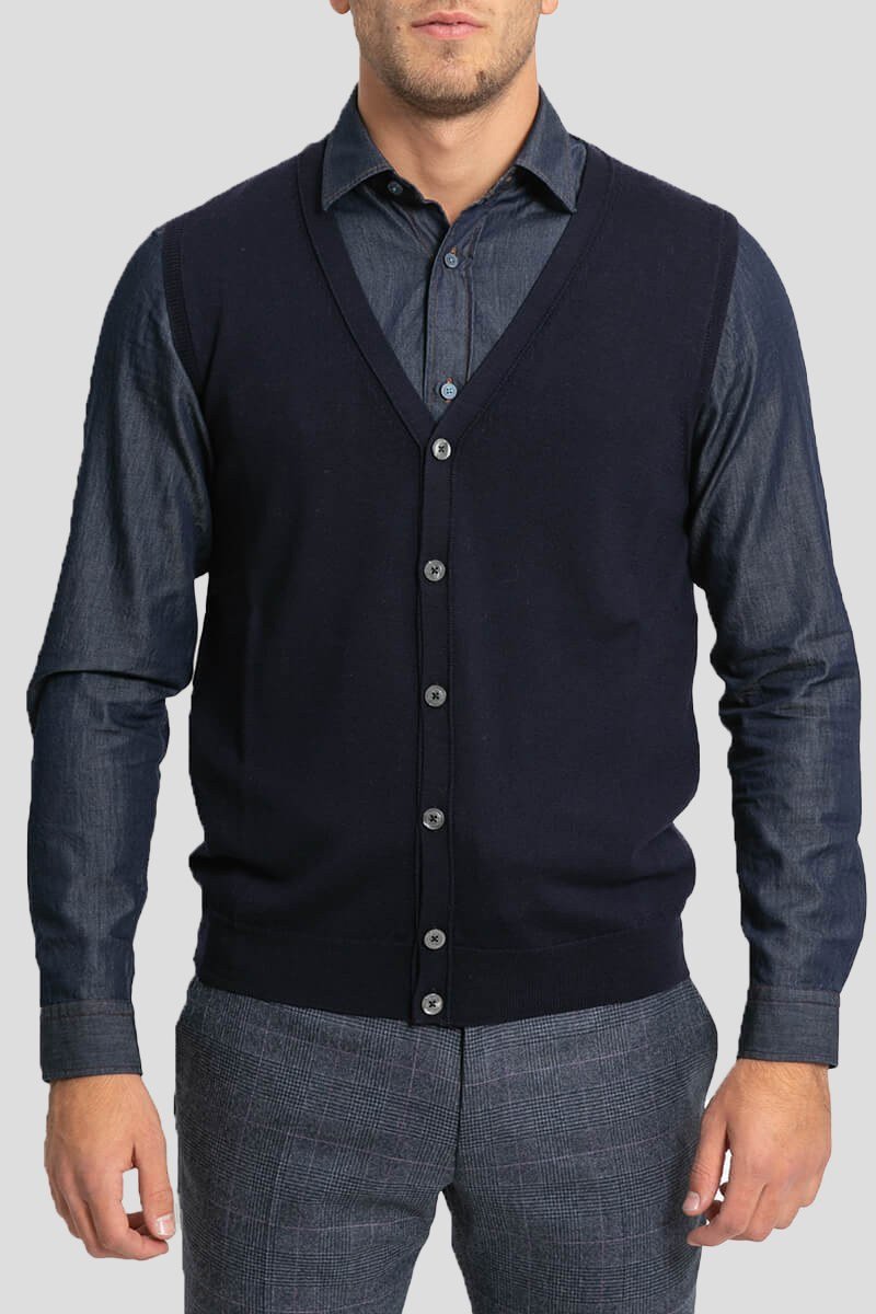 Ανδρικό-Μπλε-Knitted-Wool-Waistcoat-39MASQ