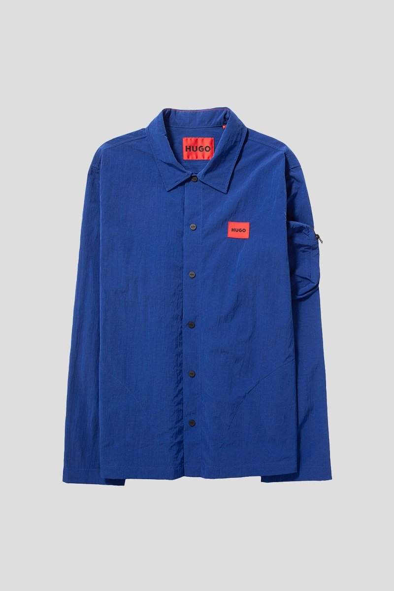 Ανδρικό Μπλε Label Logo Nylon HUGO