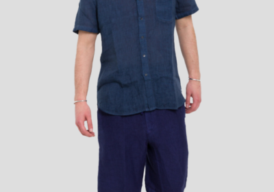 Ανδρικό-Μπλε-Lino-Shirt-Natural-Blue-120-LINO