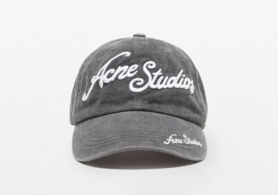 Ανδρικό-Μπλε-Logo-Cap-ACNE-STUDIOS