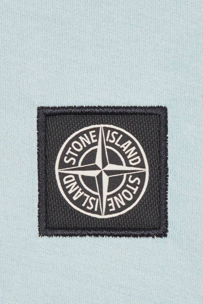 Ανδρικό Μπλε Logo Patch Tee STONE ISLAND