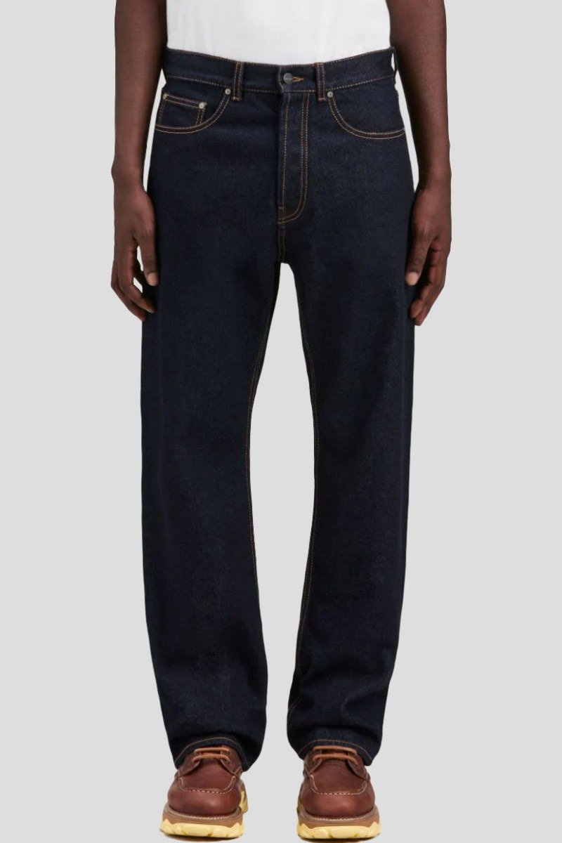 Ανδρικό Μπλε Logo Raw Wash PALM ANGELS