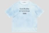 Ανδρικό Μπλε Logo T Shirt ACNE STUDIOS