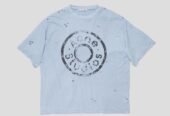 Ανδρικό Μπλε Logo Τ shirt ACNE STUDIOS