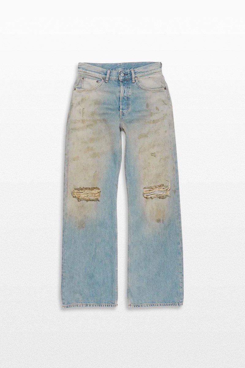 Ανδρικό-Μπλε-Loose-Fit-Jeans-ACNE-STUDIOS