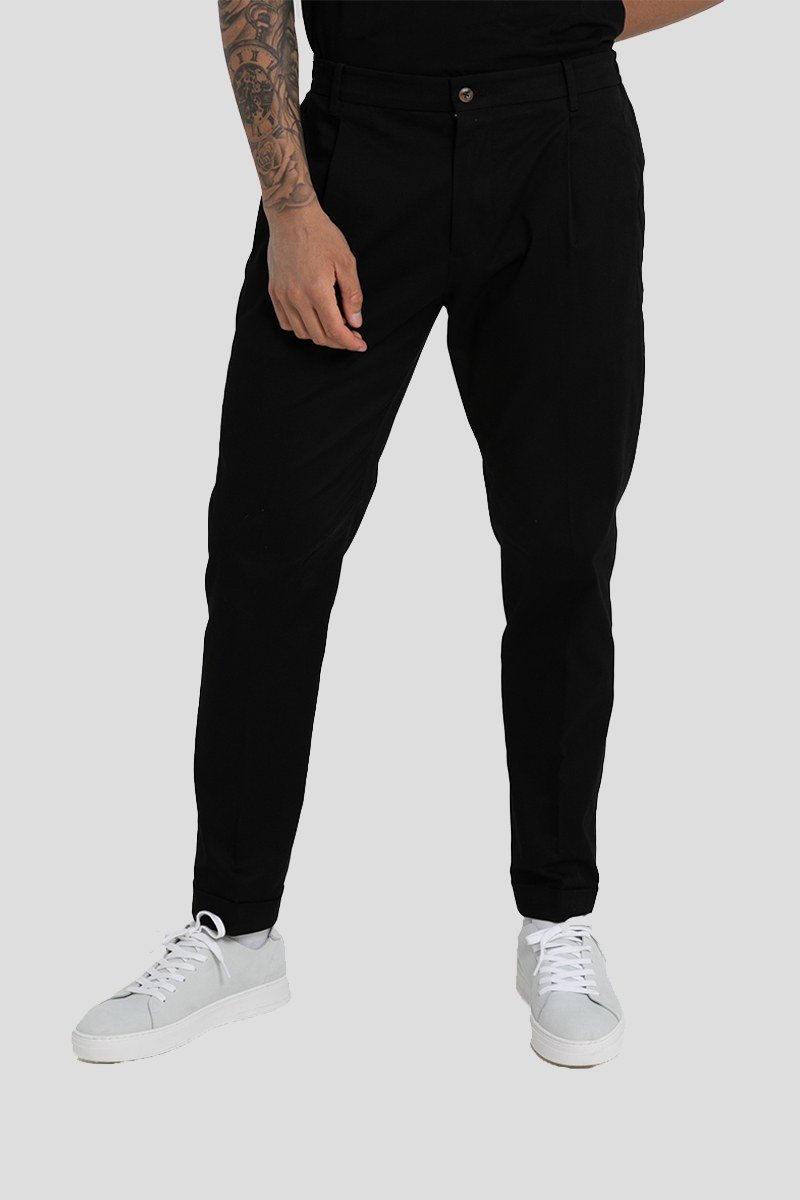 Ανδρικό-Μπλε-Morello-Trousers-BERWICH