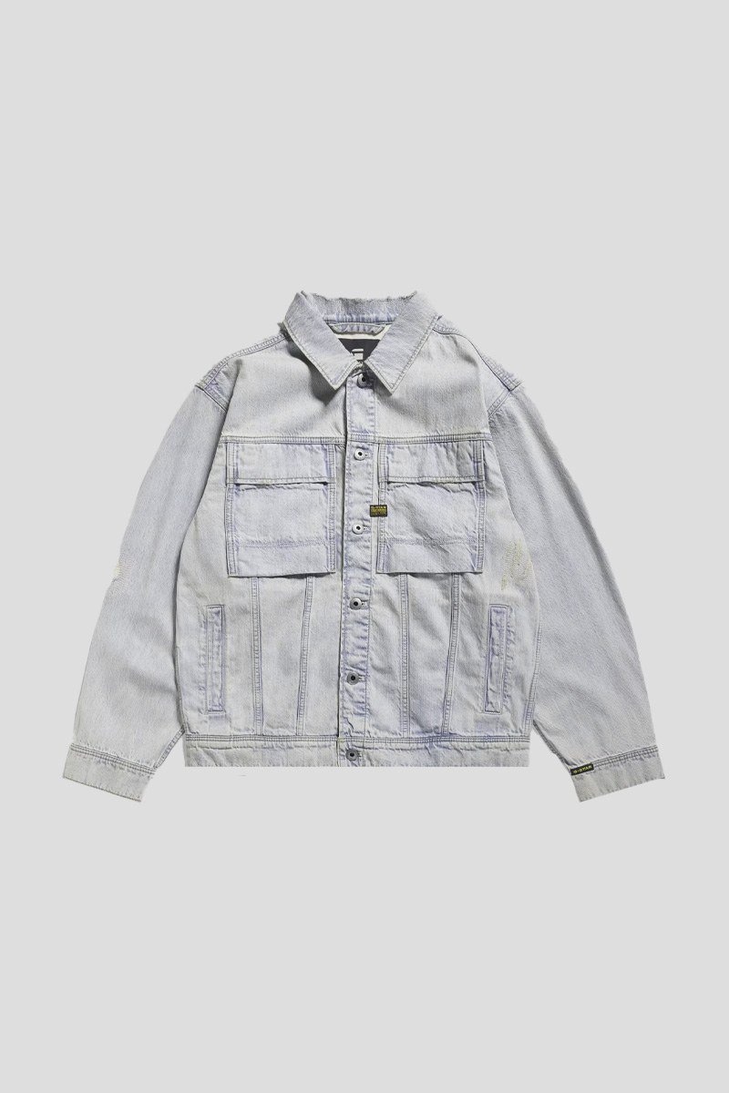 Ανδρικό-Μπλε-Oversized-Denim-Jacket-G-STAR