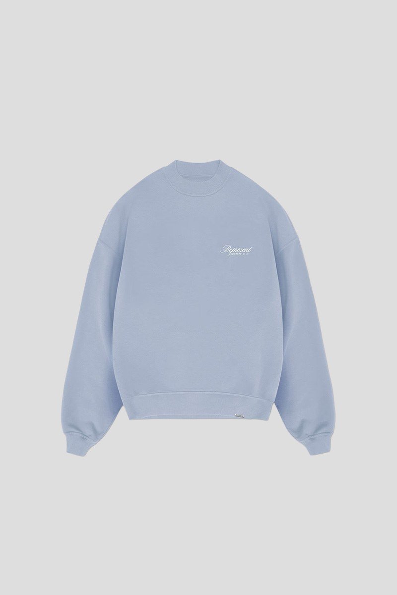 Ανδρικό-Μπλε-Owners-Club-Script-Sweater-REPRESENT
