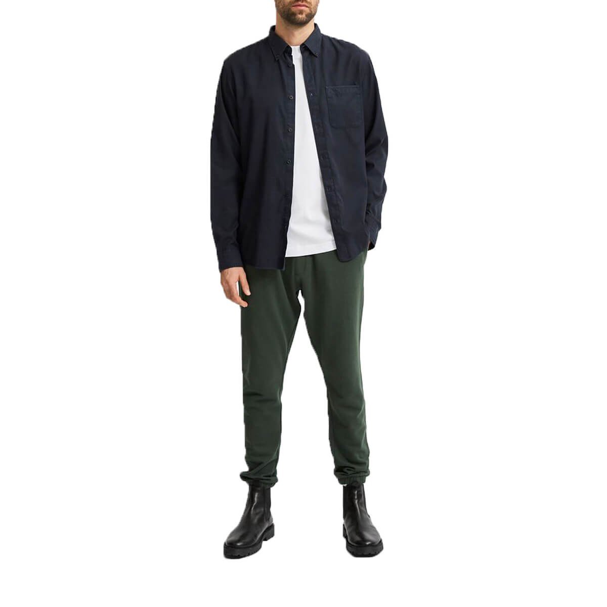 Ανδρικό Μπλε Patch Pocket Shirt/Navy SELECTED HOMME