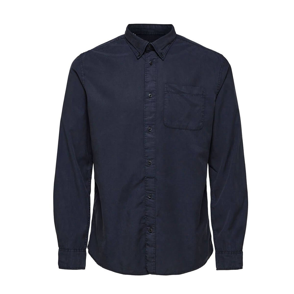 Ανδρικό Μπλε Patch Pocket Shirt/Navy SELECTED HOMME