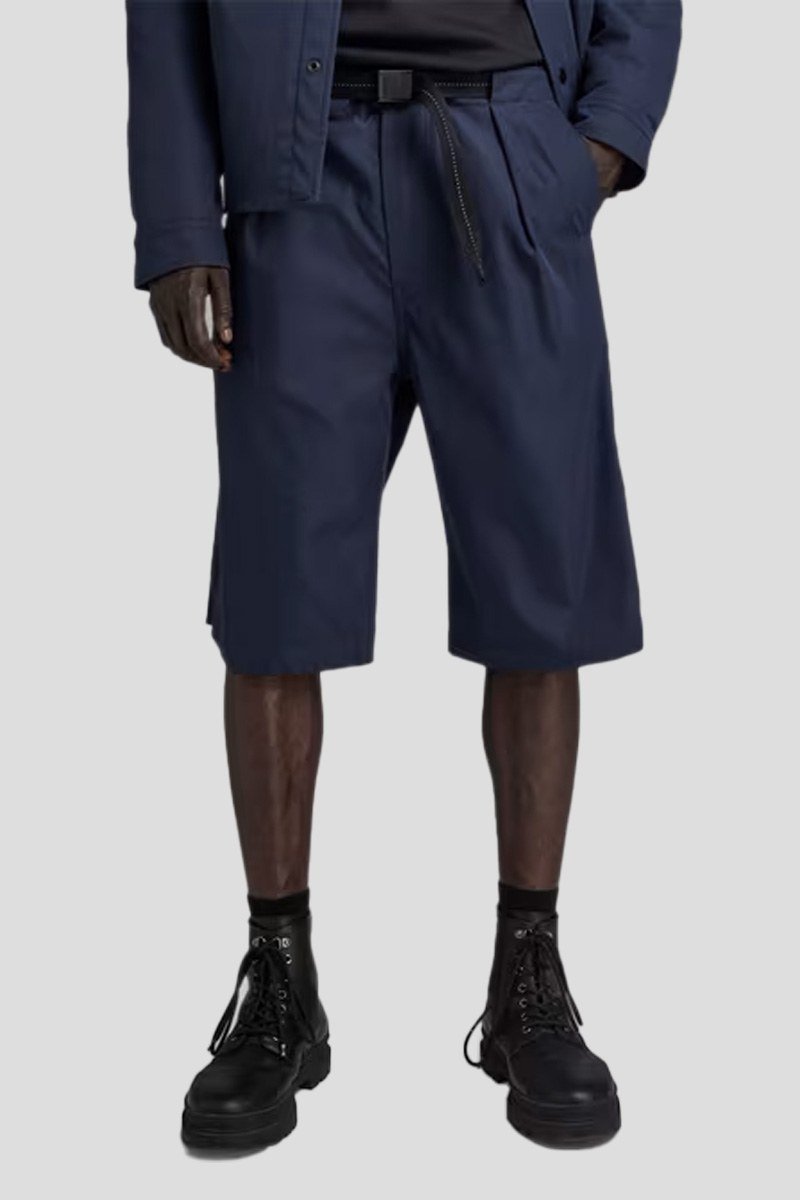 Ανδρικό Μπλε Pleated Chino Belt G-STAR