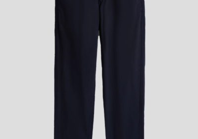 Ανδρικό-Μπλε-Poplin-Chinos-Trousers-In-Navy-ASPESI