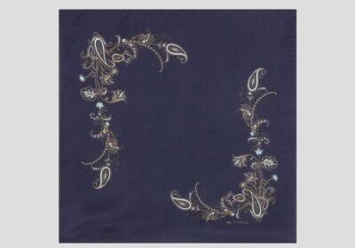 Ανδρικό-Μπλε-Printed-Silk-Pocket-Square-ETRO