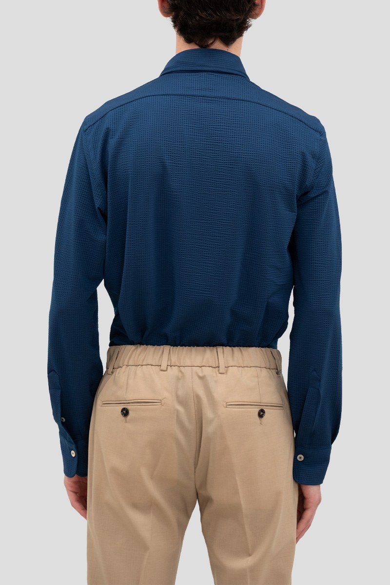 Ανδρικό Μπλε Regular Embossed Tecnho GHERARDI