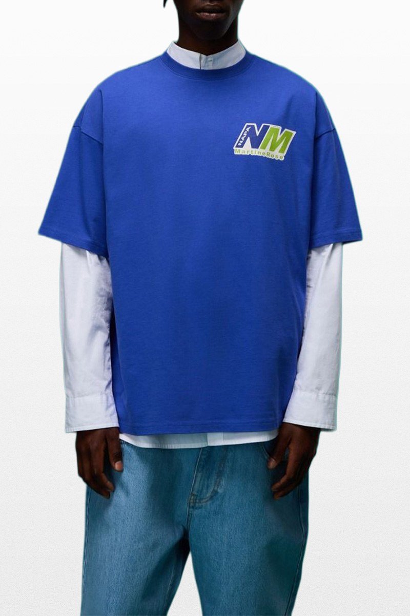 Ανδρικό Μπλε S Ocelot T NAPAPIJRI x MARTINE ROSE