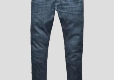 Ανδρικό-Μπλε-Scutar-3D-Slim-Jeans-Worn-In-Leaden-G-STAR