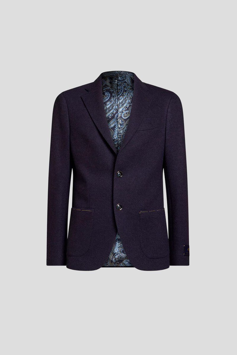 Ανδρικό Μπλε Single Breasted Blazer ETRO