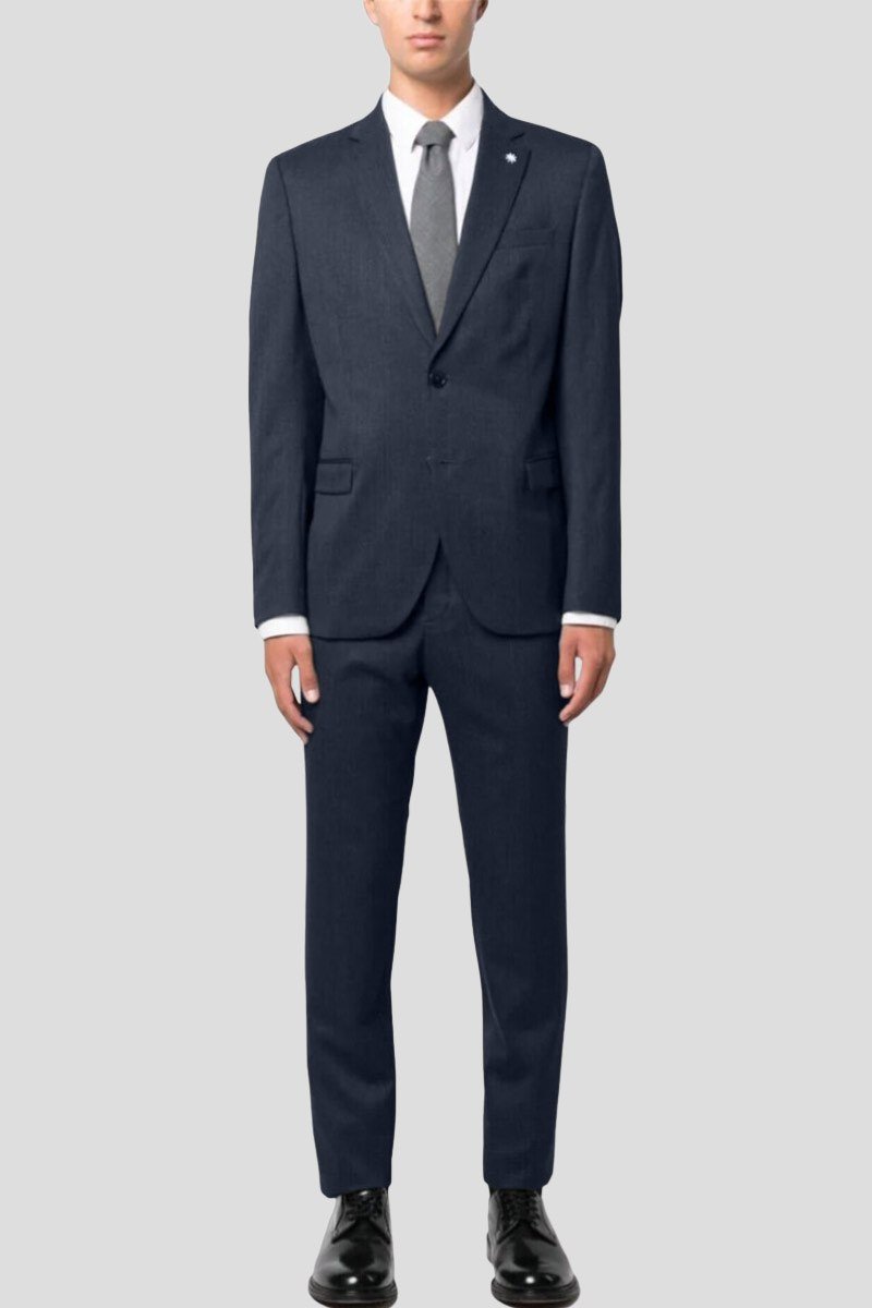 Ανδρικό Μπλε Single Breasted Blue MANUEL RITZ