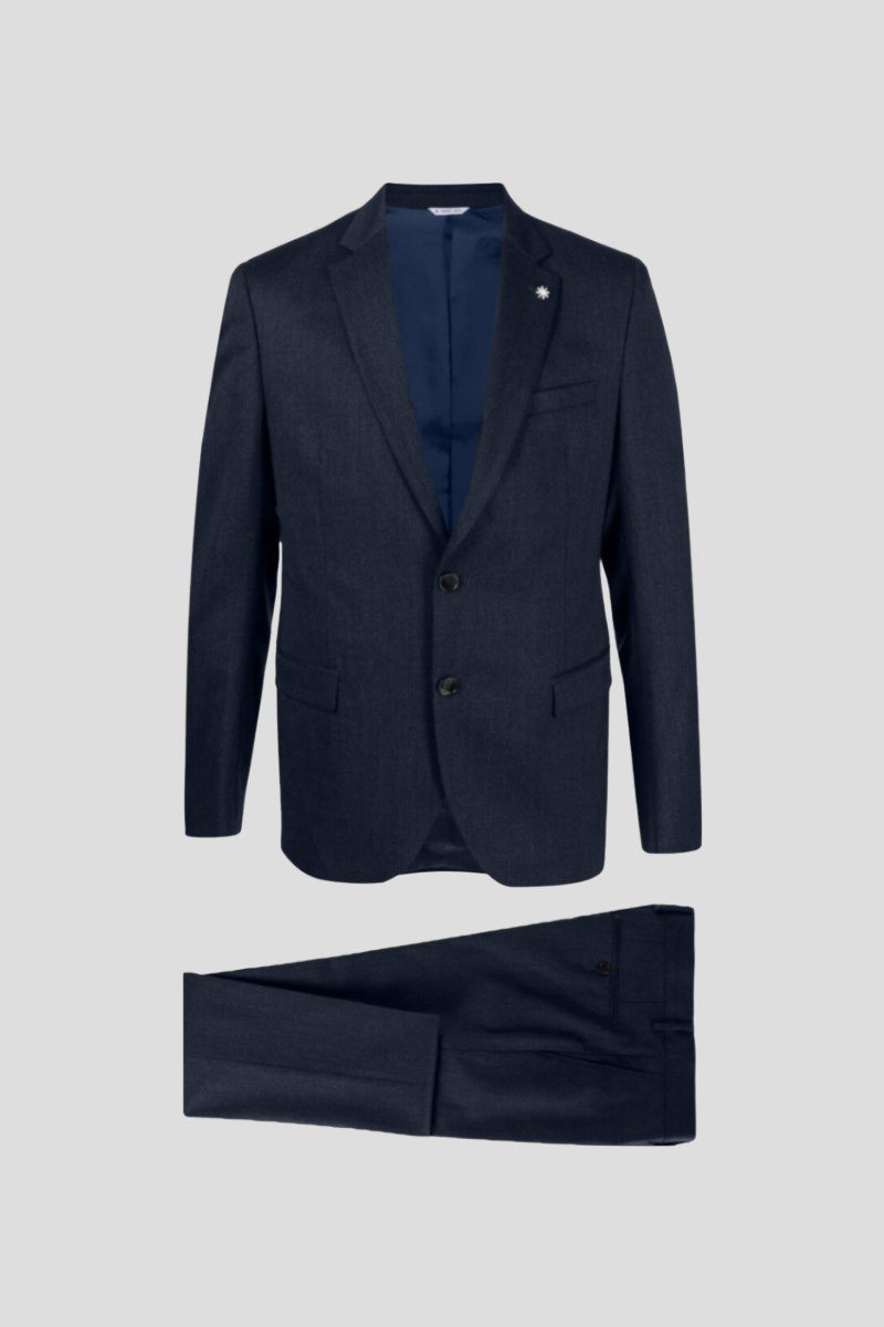 Ανδρικό Μπλε Single Breasted Blue MANUEL RITZ