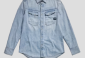 Ανδρικό Μπλε Slim Denim Shirt G-STAR