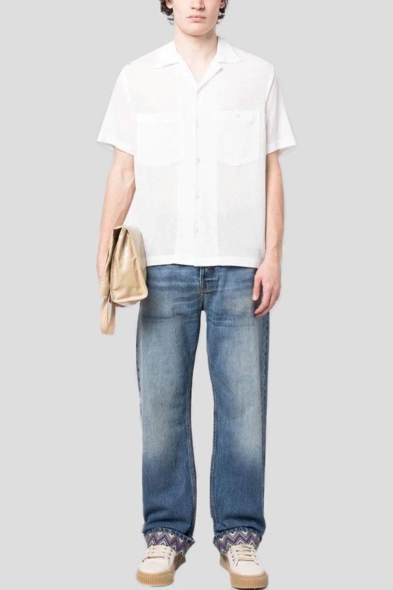 Ανδρικό Μπλε Stonewashed Denim Jeans MISSONI