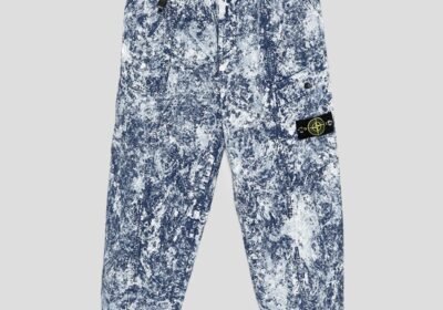 Ανδρικό-Μπλε-Stretch-Cargo-Pants-STONE-ISLAND