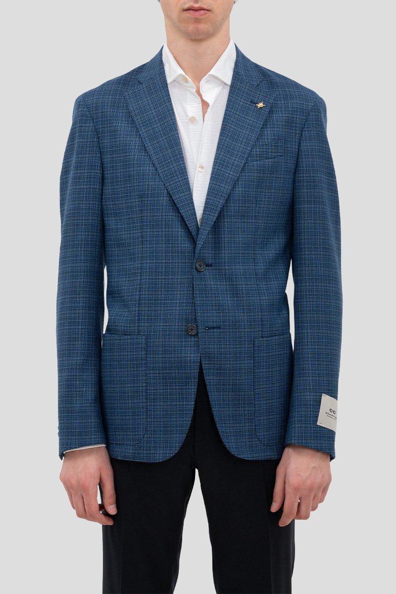 Ανδρικό Μπλε Suit Jacket CORNELIANI CORNELIANI