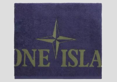 Ανδρικό-Μπλε-Terry-Cloth-Beach-Towel-STONE-ISLAND