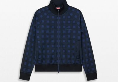 Ανδρικό-Μπλε-Weave-Tracktop-KENZO