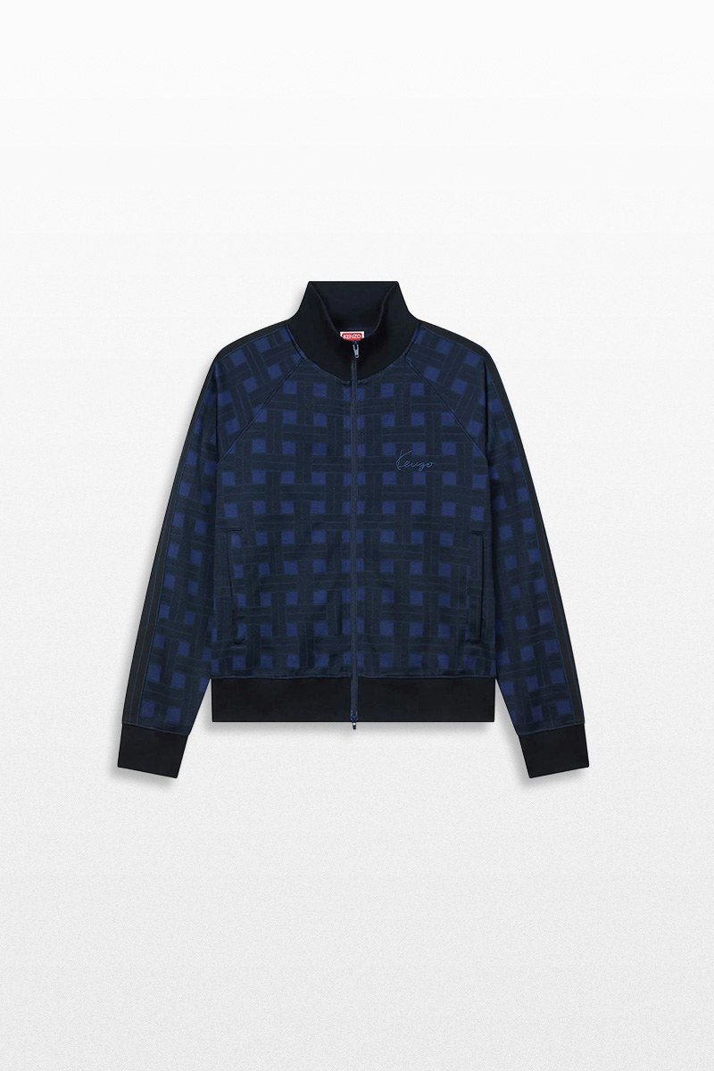 Ανδρικό-Μπλε-Weave-Tracktop-KENZO