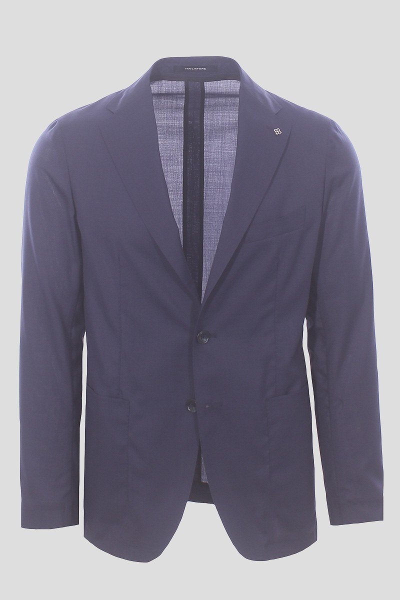 Ανδρικό Μπλε Wool And Silk TAGLIATORE