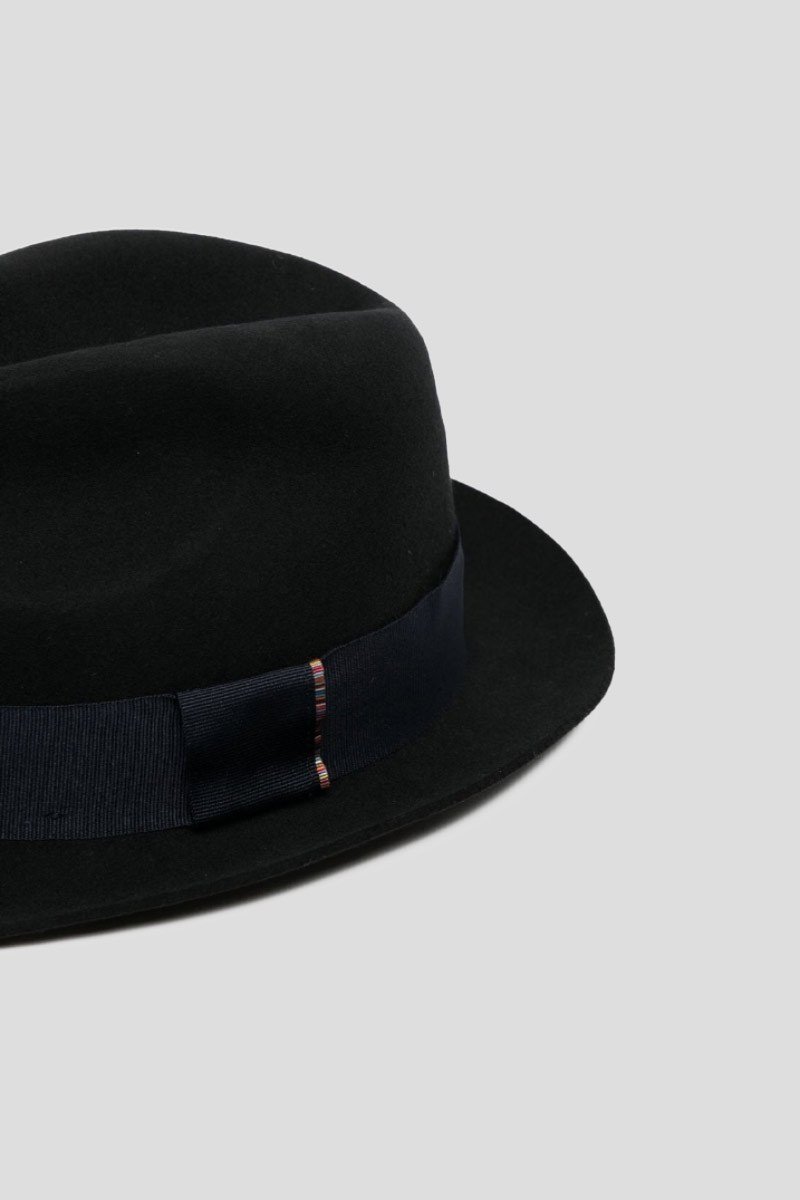 Ανδρικό Μπλε Wool Felt Fedora PAUL SMITH