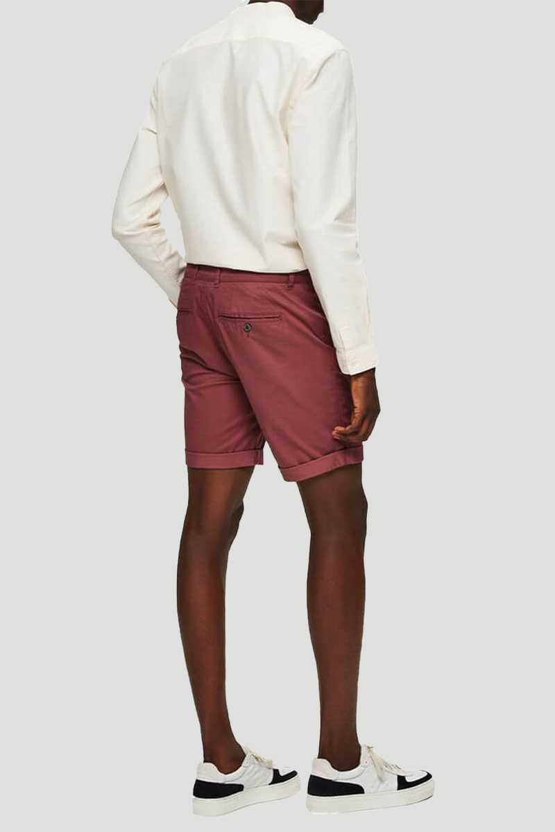 Ανδρικό Μωβ Mid Rise Bermuda SELECTED HOMME