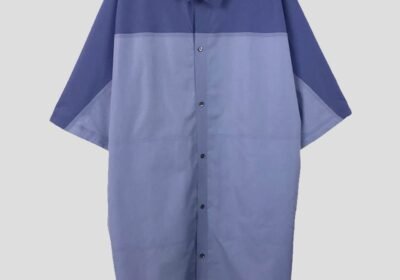 Ανδρικό-Μωβ-Shortsleeved-Maxi-Shirt-BARBARA-ALAN