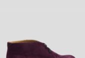 Ανδρικό Μωβ Suede Ankle Purple CC-CORNELIANI